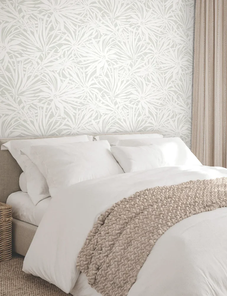 Floral Canopy Wallpaper - Grey — Ảnh 4