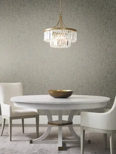 Luminous Branches Wallpaper - Grey/Silver