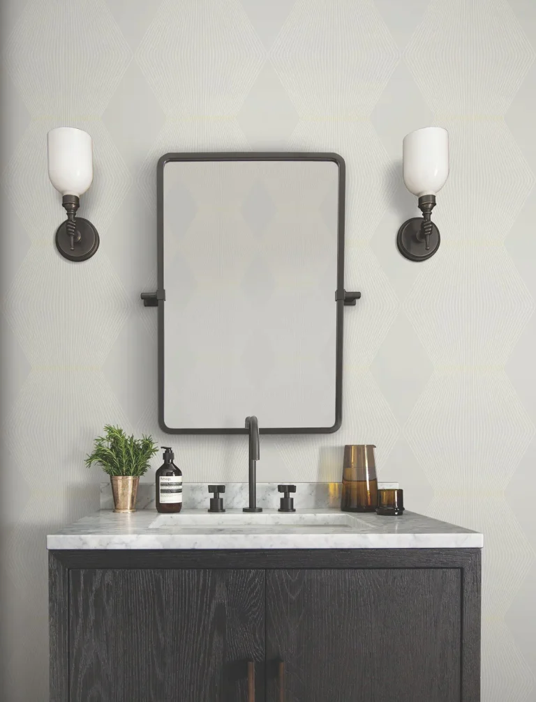 Ronald Redding Diamond Legacy Wallpaper - Soft Grey — Ảnh 2