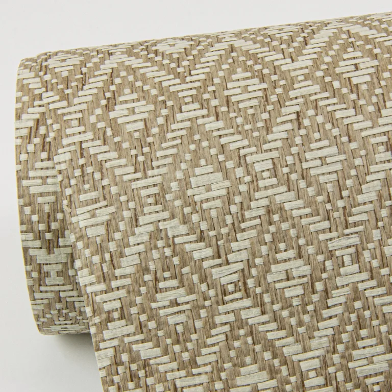 Hui Paper Weave Grasscloth Wallpaper - Brown — Ảnh 5