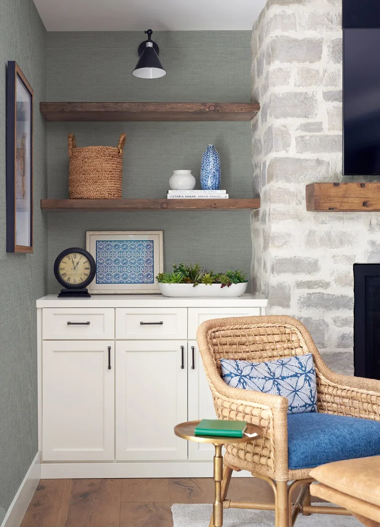 Agave Faux Grasscloth Wallpaper - Dove — Ảnh 3