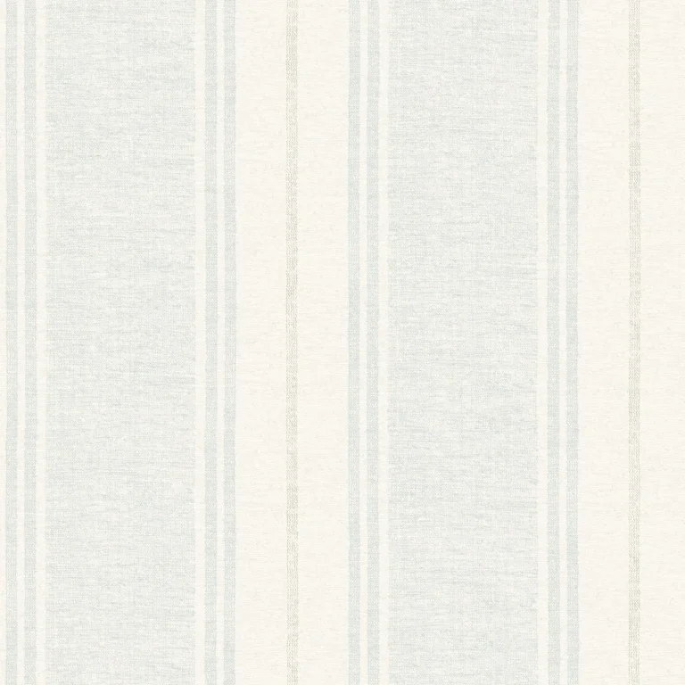 Chesapeake Maddox Flannel Stripe Wallpaper - Light Blue — Ảnh 3