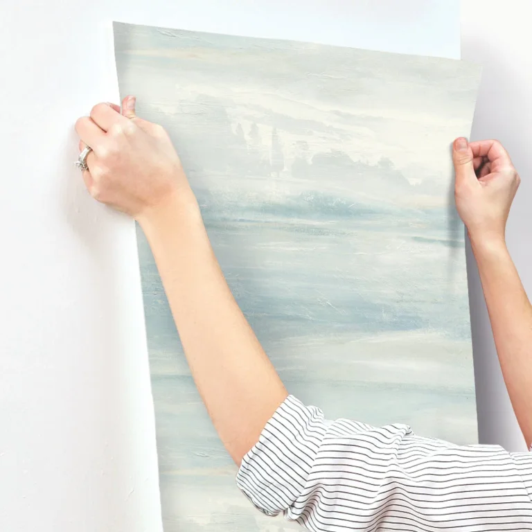 Candice Olson Soothing Mists Scenic Wallpaper - Blue — Ảnh 6