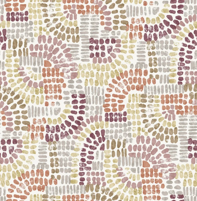 Wanderer Mosiac Wallpaper - Multicolor — Ảnh 4