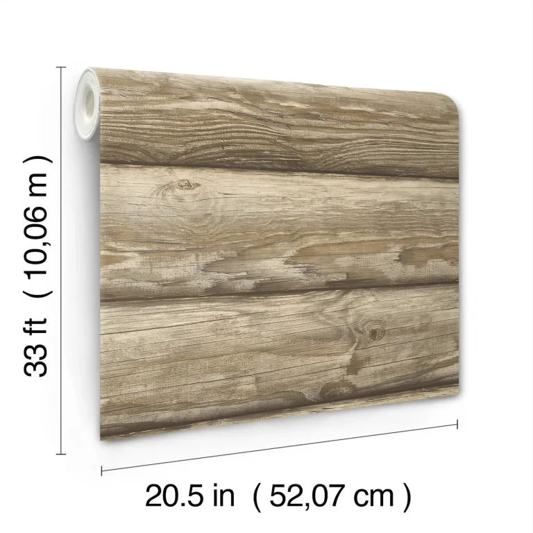 Chesapeake Bunkhouse Wallpaper - Brown — Ảnh 6
