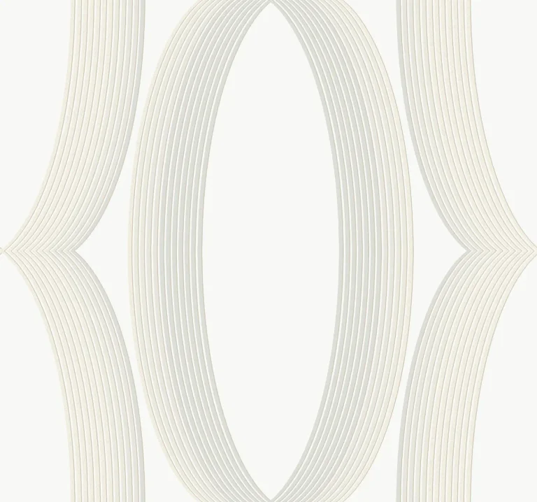 Candice Olson Progression Ogee Wallpaper - White — Ảnh 2
