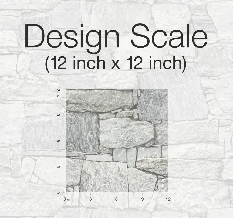 Chateau Stone Peel and Stick Wallpaper - Smoke — Ảnh 4