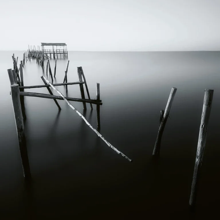 Old Pier In Portugal - Wall Mural 5090 - 8 Panel - 384cm x 260cm — Image 2