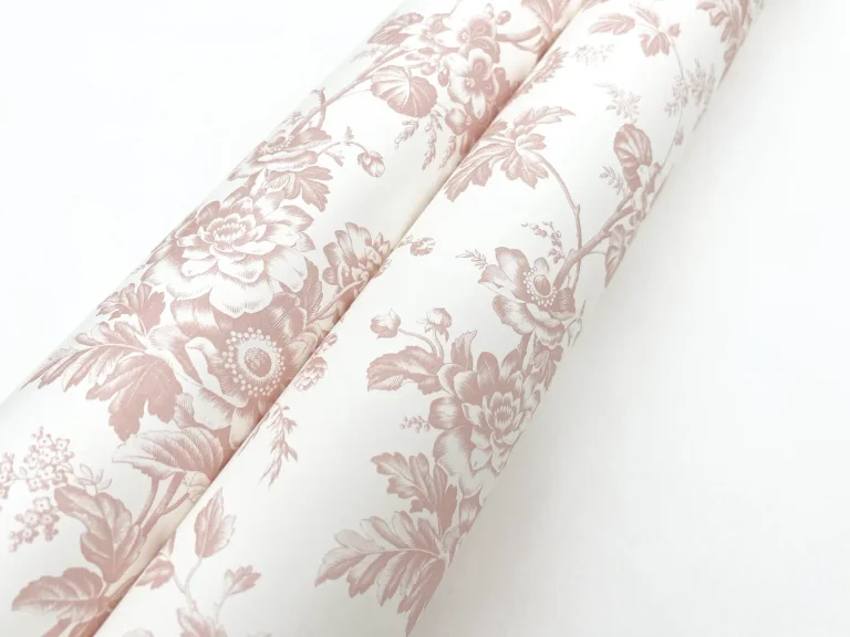 Anemone Toile Wallpaper - Blush — Ảnh 8