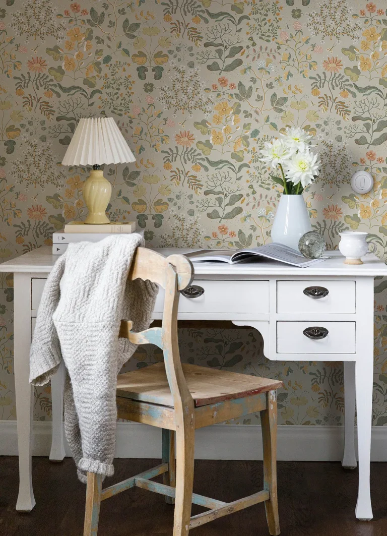 Groh Floral Wallpaper - Apricot — Ảnh 3