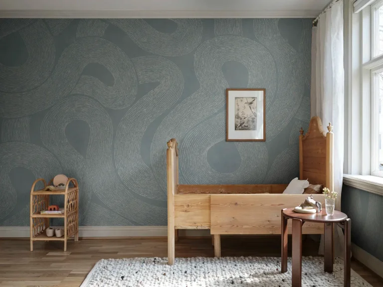 Zen Mural, Misty Blue — Ảnh 2