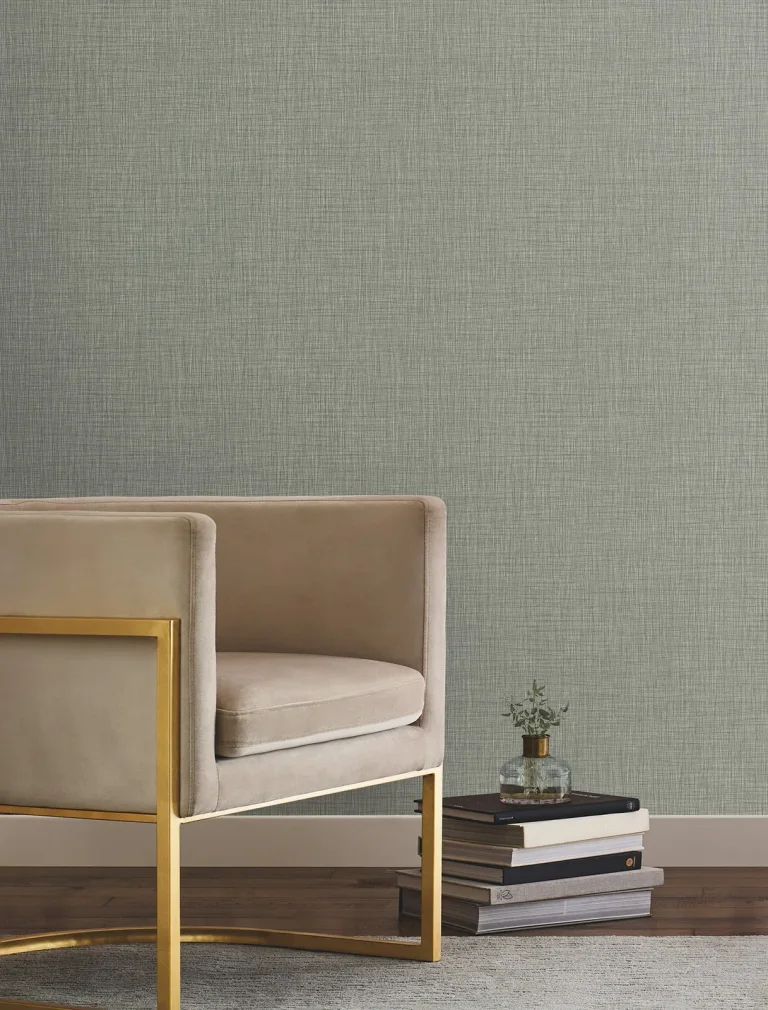 Crossover Crosshatch Wallpaper - Green — Ảnh 2