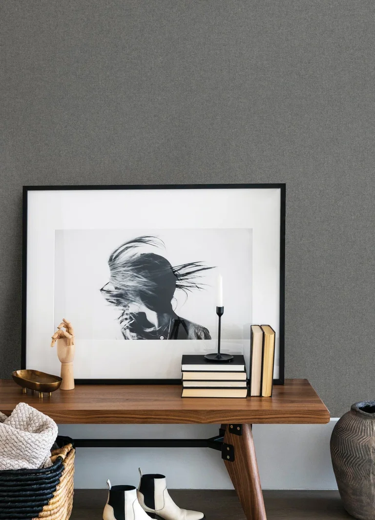 Jia Wool Wallpaper - Light Grey — Ảnh 3