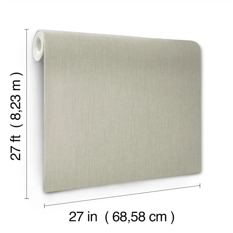 Silk Spun Tactile Stripe Wallpaper - Sage — Ảnh 2