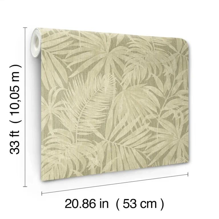 Chesapeake Sonny Fronds Wallpaper - Green — Ảnh 4