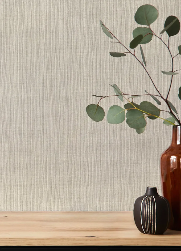 Naim Solid Texture Wallpaper - Beige — Image 5