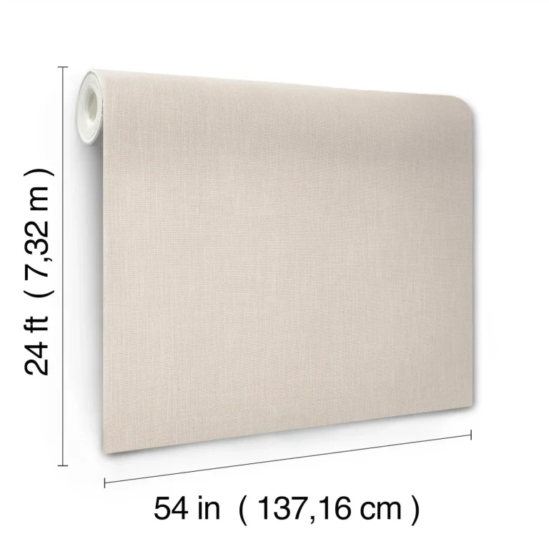Ronald Redding Classic Linen Wallpaper - Linen — Ảnh 4