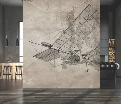 Zoom Digital Wallpaper Wall Mural - 2508N11