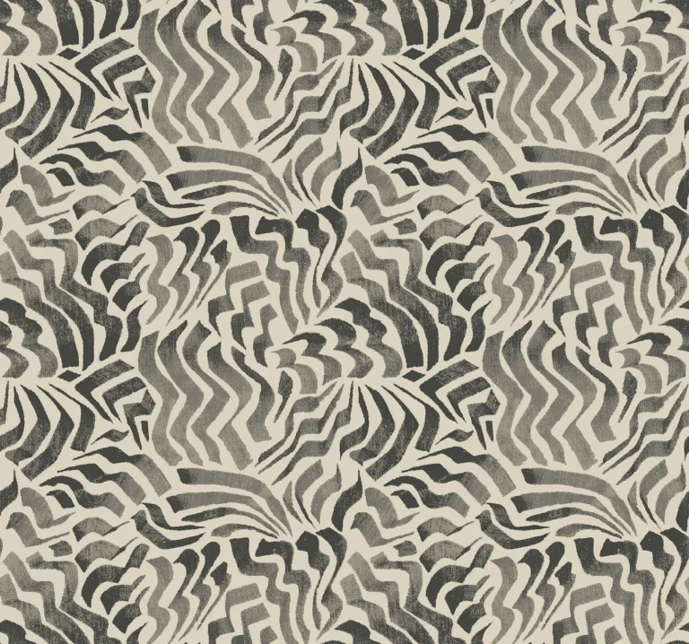 Zora Wave Wallpaper - Charcoal — Ảnh 4