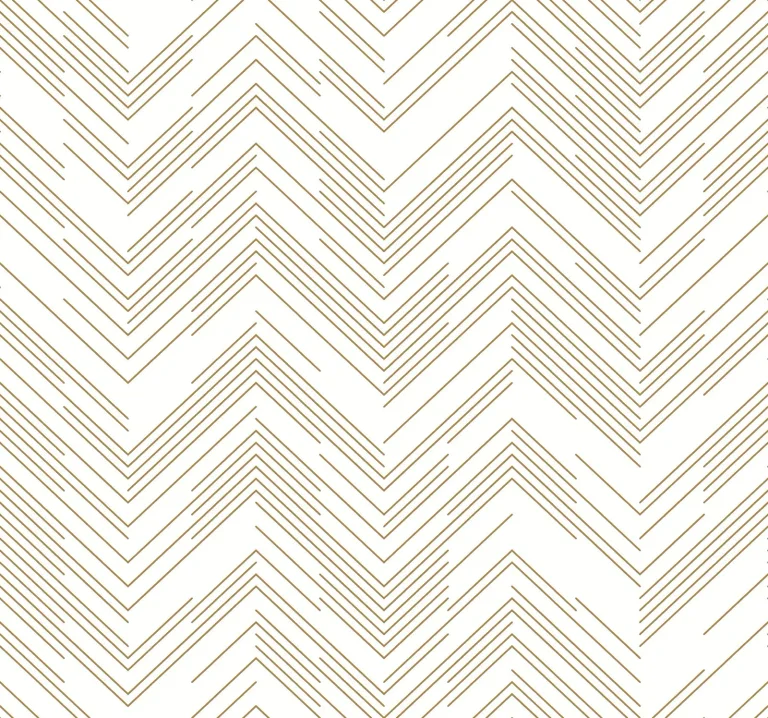 Polished Chevron Wallpaper - White/Gold — Ảnh 6