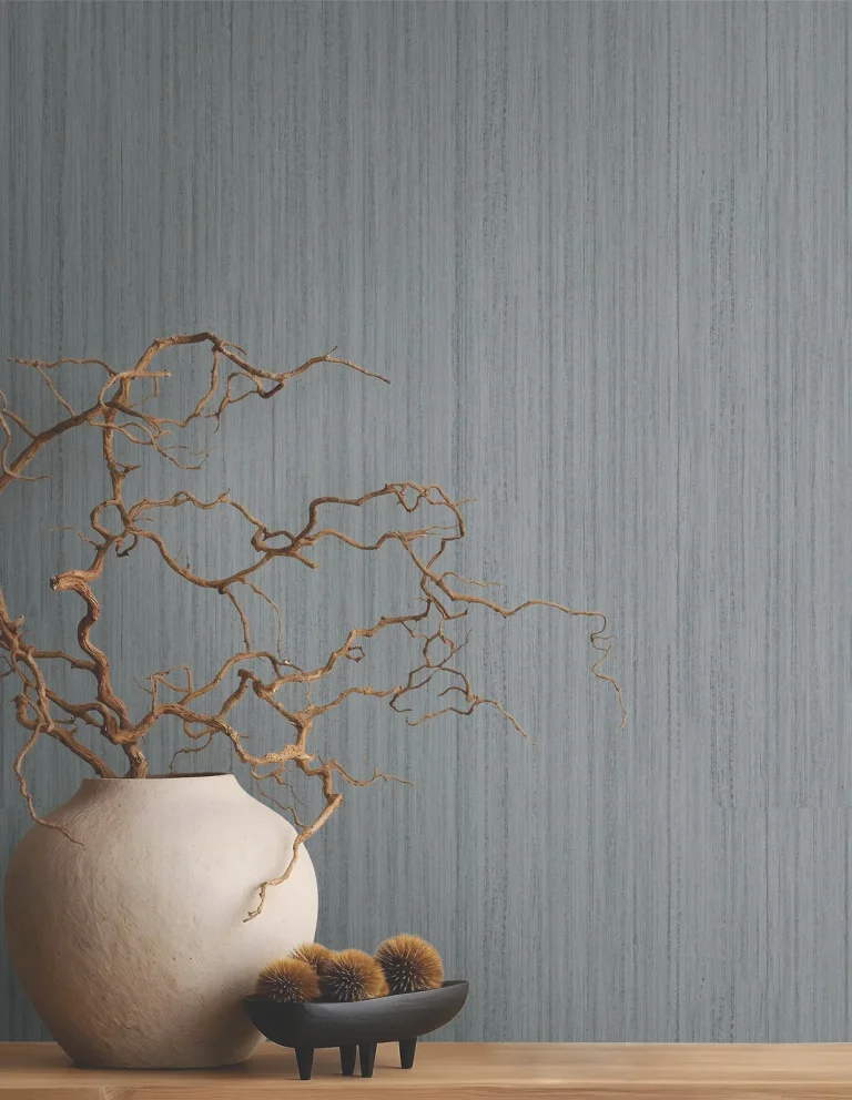 Indra Striated Wallpaper - Grey — Ảnh 5