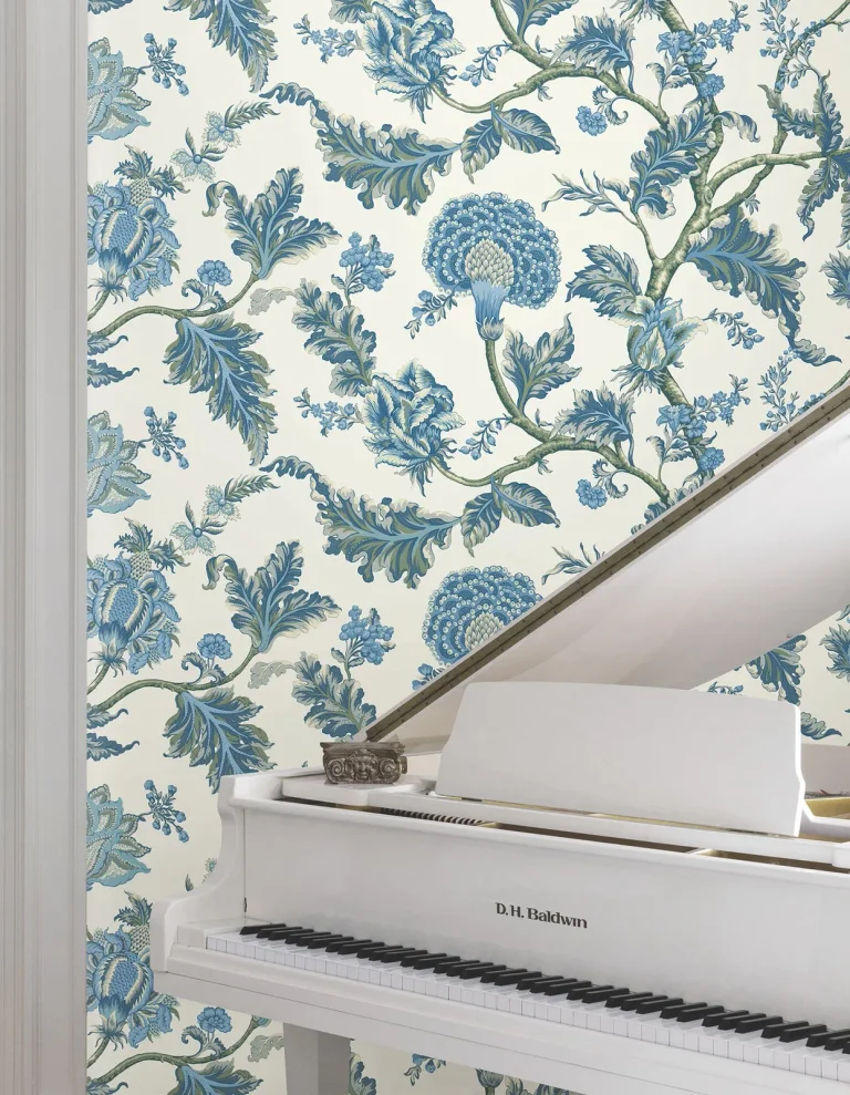 Ronald Redding Monroe Wallpaper - Blue — Image 4