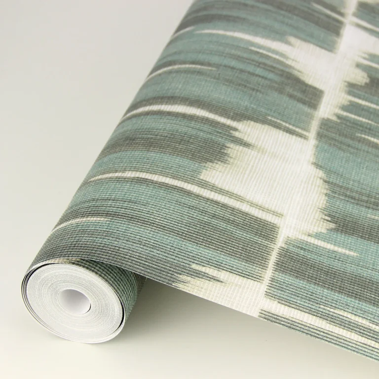 Serendipity Shibori Wallpaper - Teal — Image 3