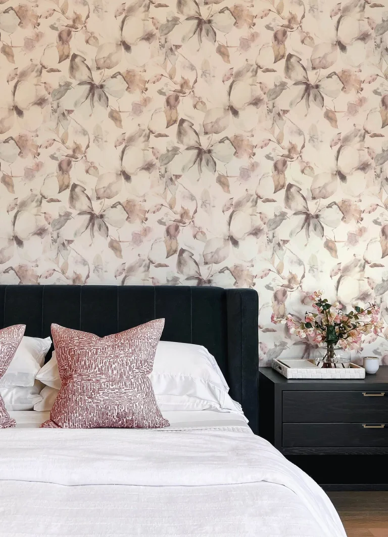 Liliana Floral Wallpaper - Neutral — Image 5
