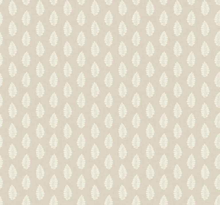 Leaf Pendant Wallpaper - Linen — Ảnh 3