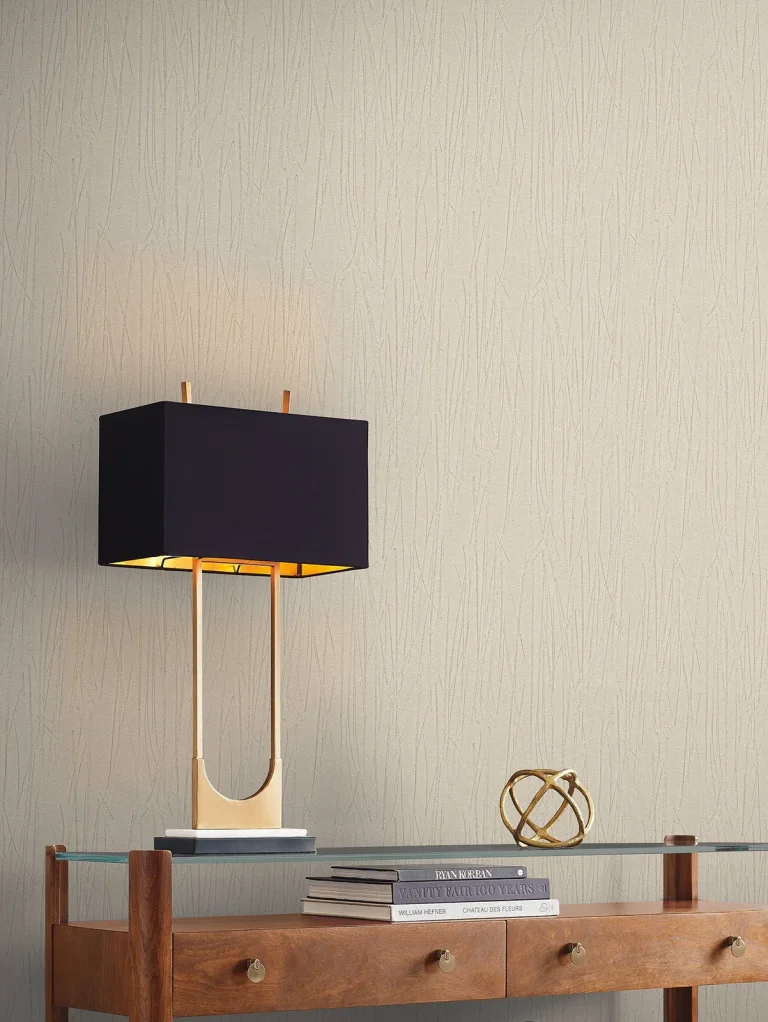 Piedmont Bamboo Wallpaper - Beige — Ảnh 3