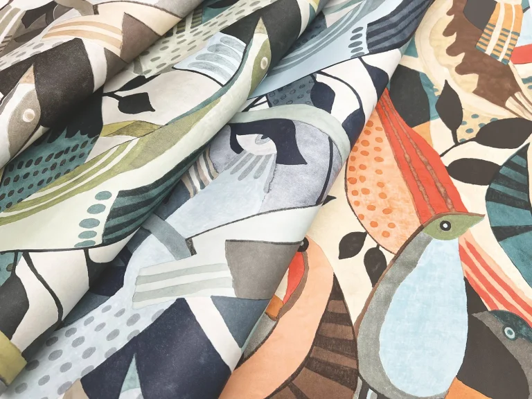 Fauvist Flock Wallpaper - Neutral — Ảnh 4