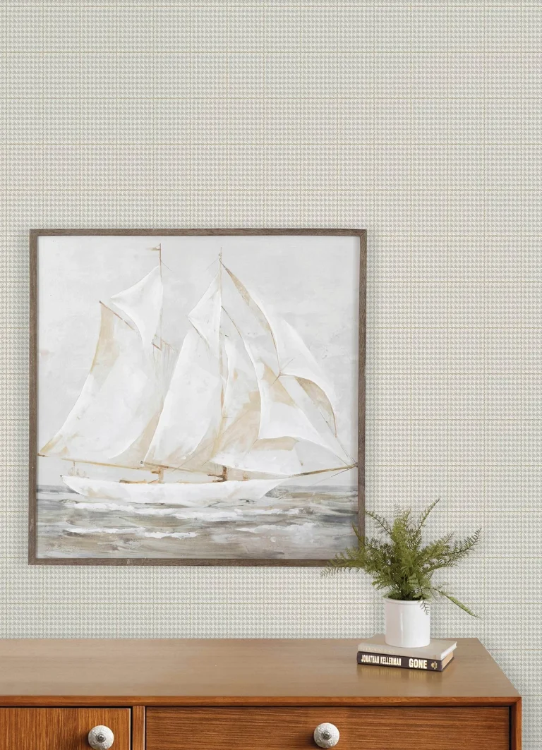 Chesapeake Prescott Glen Check Wallpaper - Grey — Ảnh 4