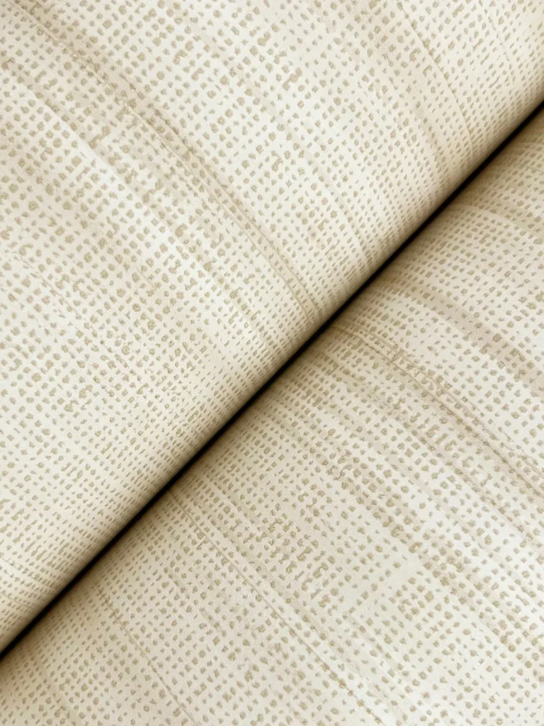 Ronald Redding Brushed Linen Wallpaper - Ivory — Ảnh 4