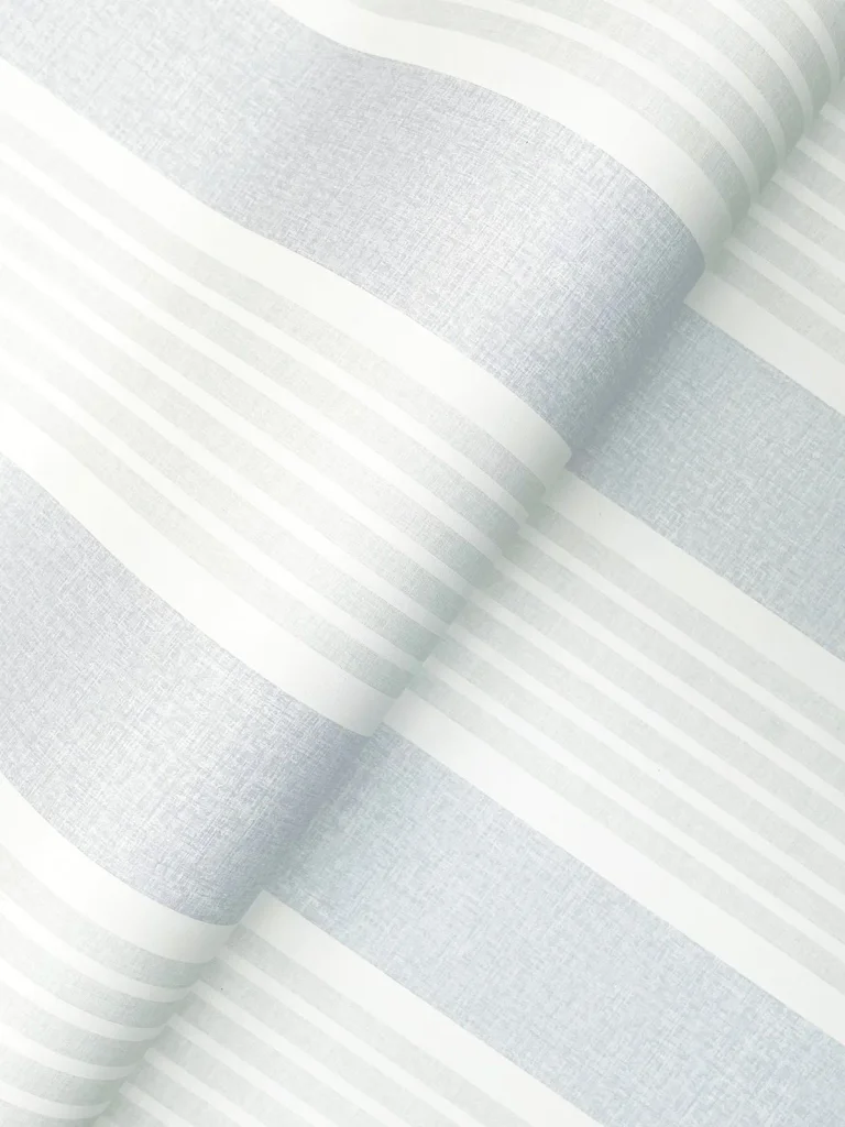 Chesapeake Bingley Embellished Stripe Wallpaper - Light Blue — Ảnh 6