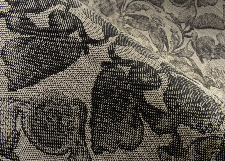Coccinella Bella Jacquard Black & Ivory — Ảnh 3