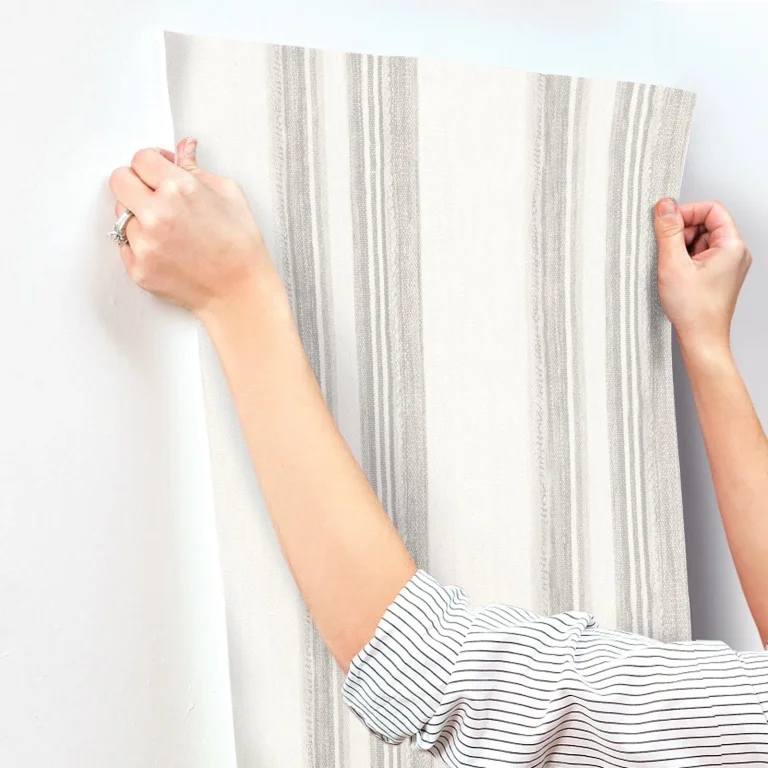 Chesapeake Loom Spun Wallpaper - Grey — Ảnh 4