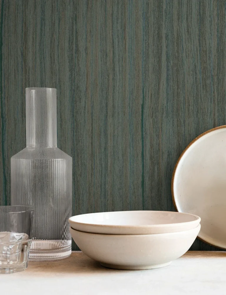 Wistman Stripe Wallpaper - Teal — Ảnh 3
