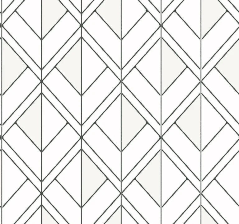 Diamond Shadow Wallpaper - White/Black — Ảnh 2