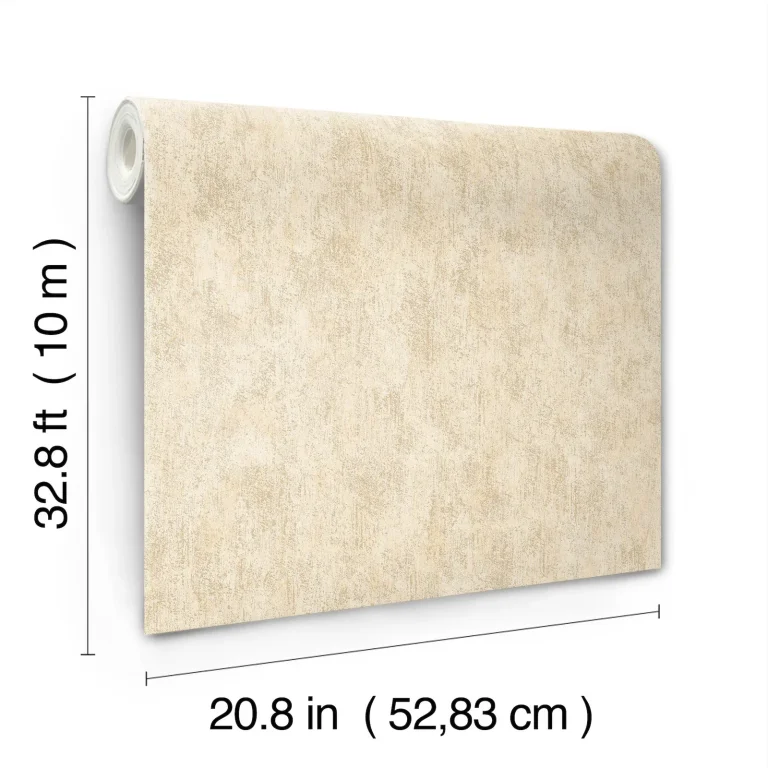 Shimmering Patina Wallpaper - On Cream — Ảnh 6
