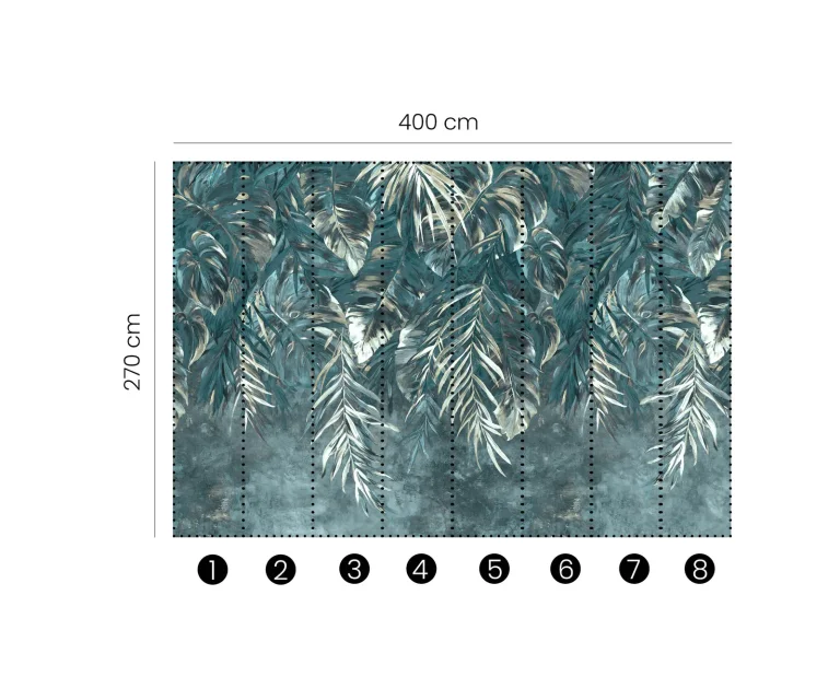 Fashion For Walls Digital Wallpaper Wall Mural - 2536V13 — Image 3