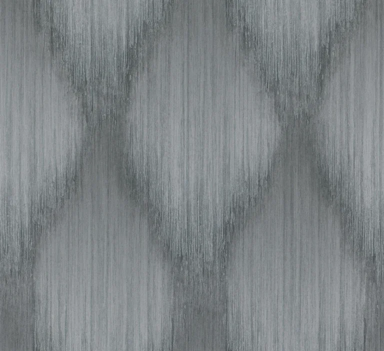 Starfall Metallic Ikat Wallpaper - Pewter — Ảnh 5