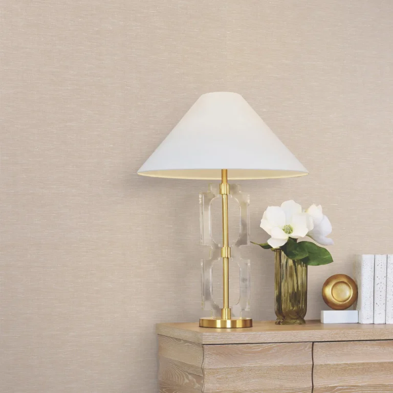 Hempfield Weave Loomed Wallpaper - Wheat — Ảnh 3
