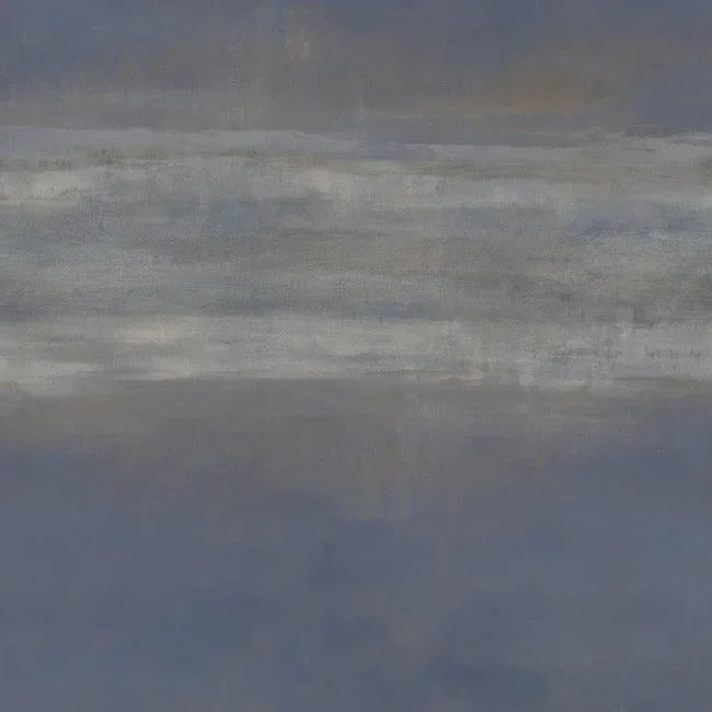 Serene Reflection Wallpaper - Navy — Image 5