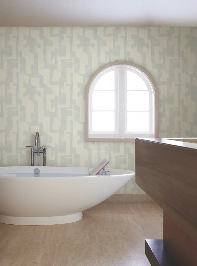 Modern Tribal Wallpaper - Neutral/Grey — Ảnh 9