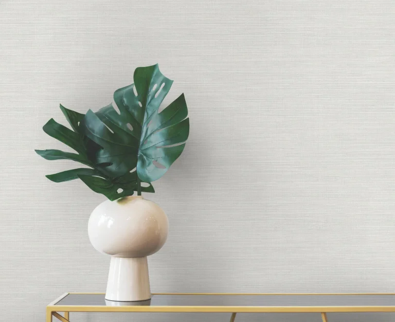 Winn Faux Grasscloth Wallpaper - Dove — Ảnh 4