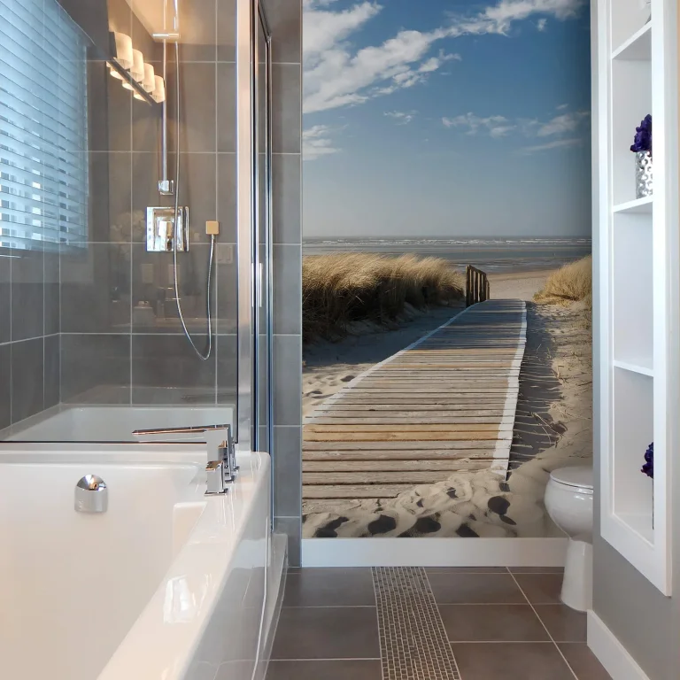 By the Seaside - Wall Mural 5437 - 4 Panel - 192cm x 260cm — Ảnh 2