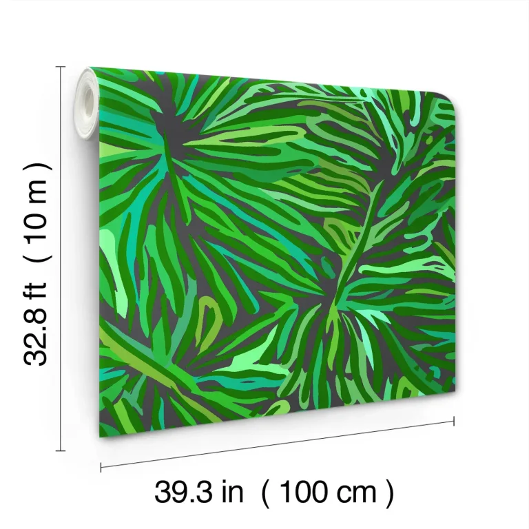 Flora Wallpaper - Green — Ảnh 5