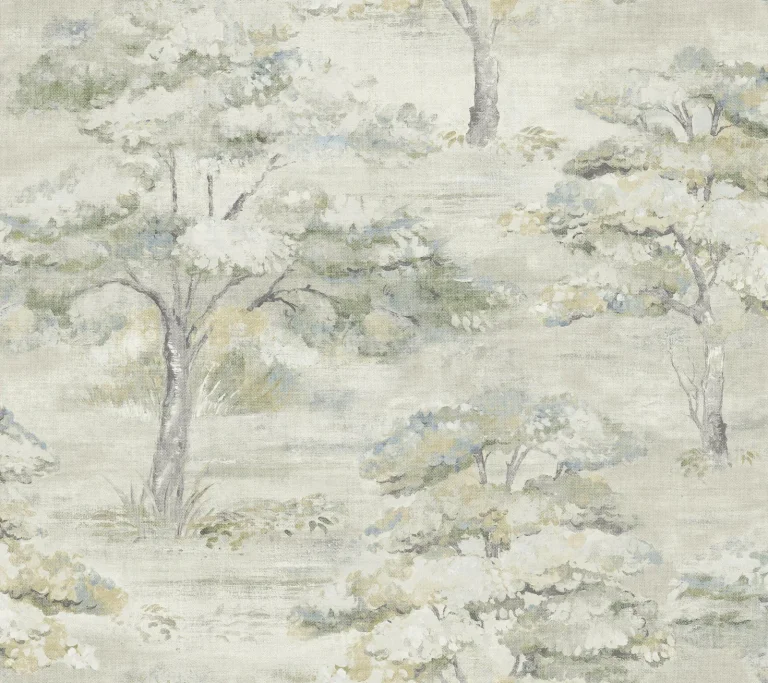 Moreno Woodland Wallpaper - Slate — Ảnh 2