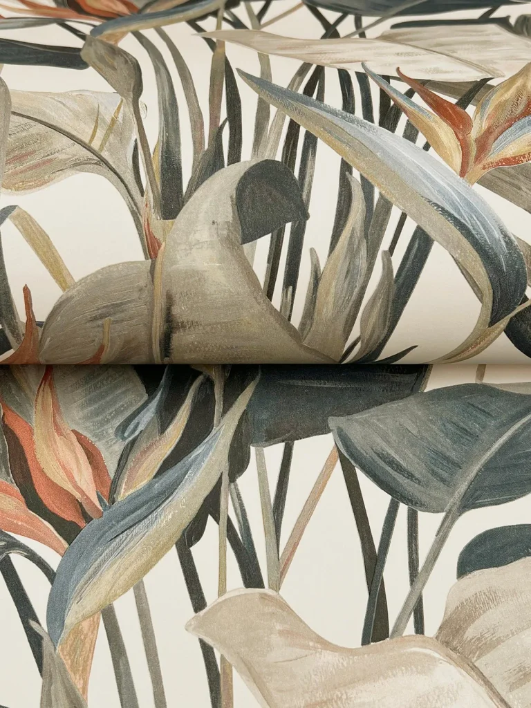 Candice Olson Tropical Cabana Wallpaper - Plush Neutral — Image 6