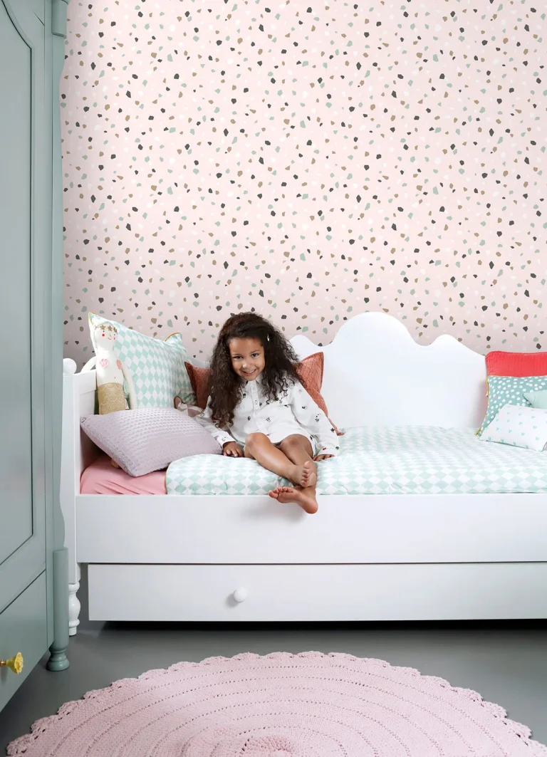 Chesapeake Ona Terrazzo Wallpaper - Pink — Ảnh 4